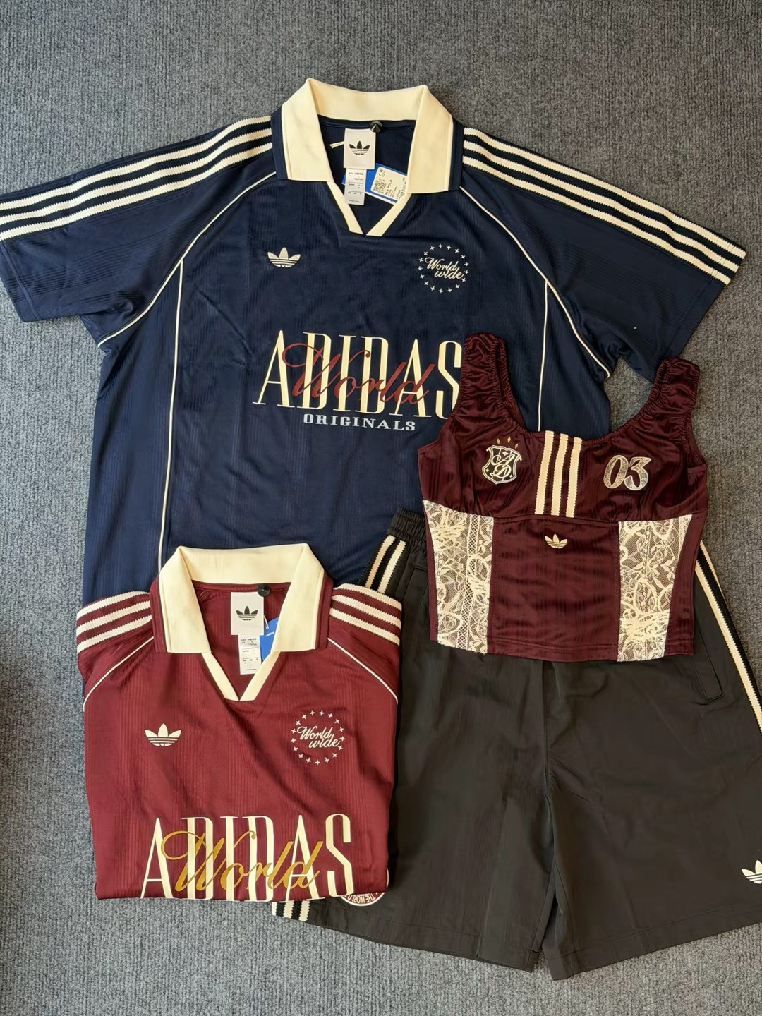 复古球衣风|三叶草这波美式校园感⚽️