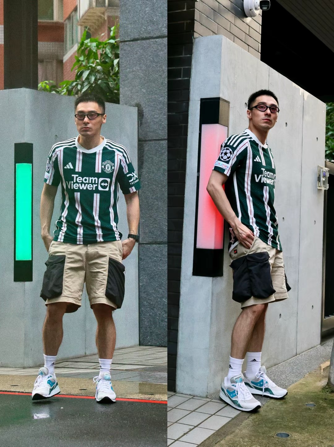 复古绿穿搭