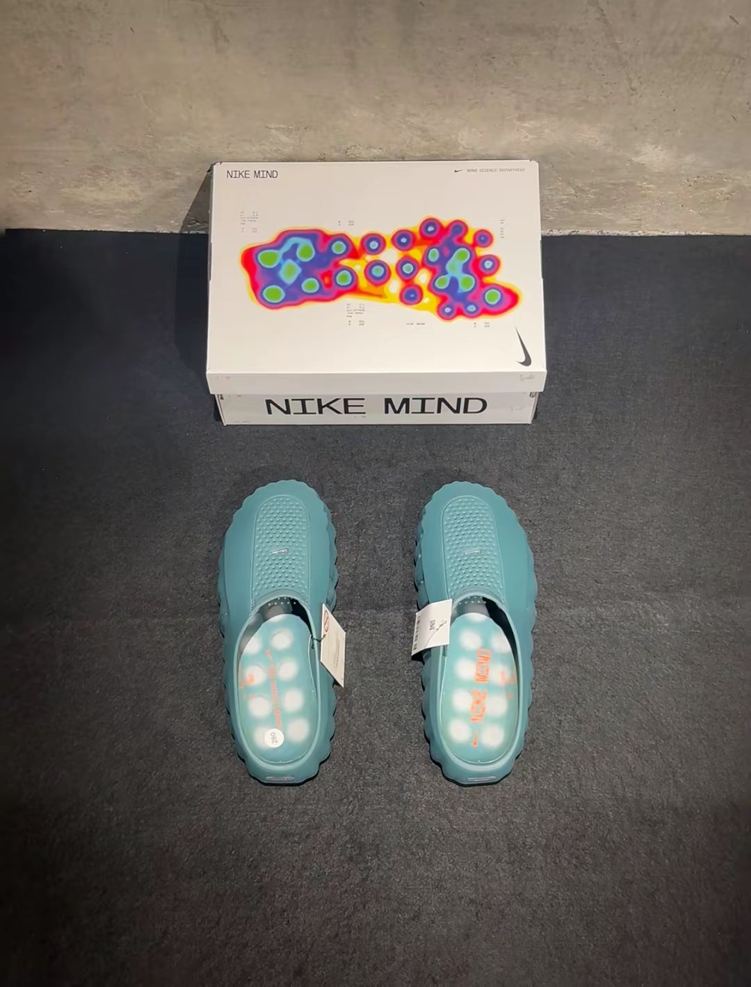 蓝调松弛感,Nike Mind拖鞋上脚太香