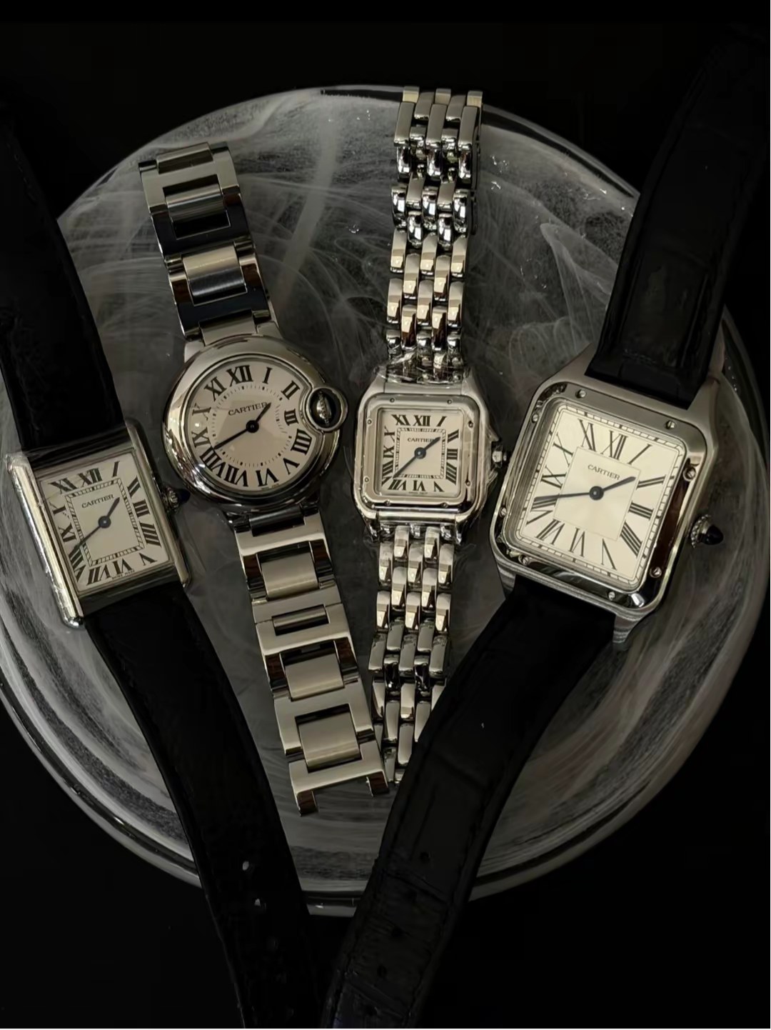 Cartier4只最受欢迎腕表	