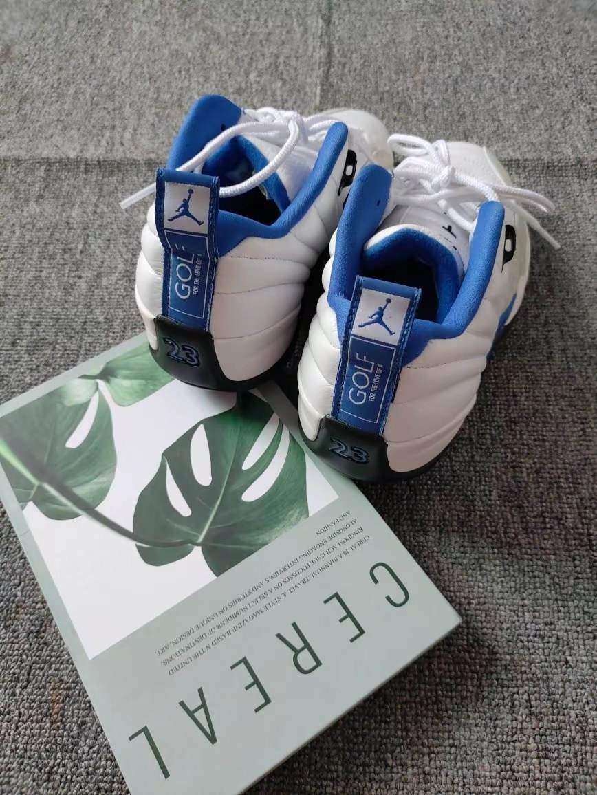 ..尖叫推荐!Jordan 12 Low Golf 白蓝,帅到爆!
