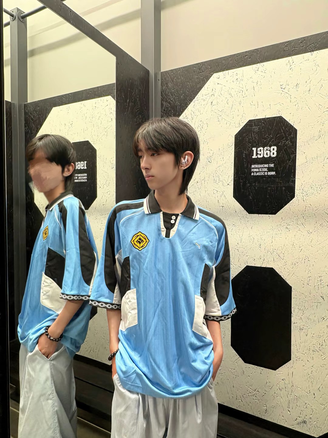 谁懂啊!这件蓝调复古球衣也太有少年感了✨