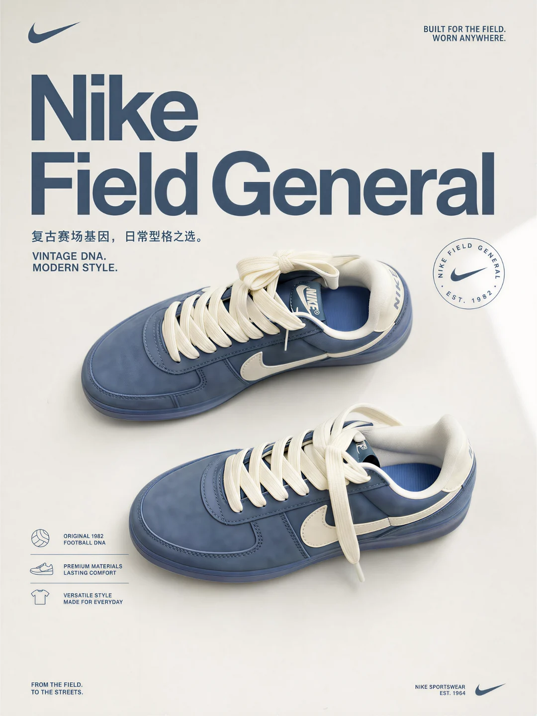Nike Field General 真实种草|冷门宝藏鞋必冲